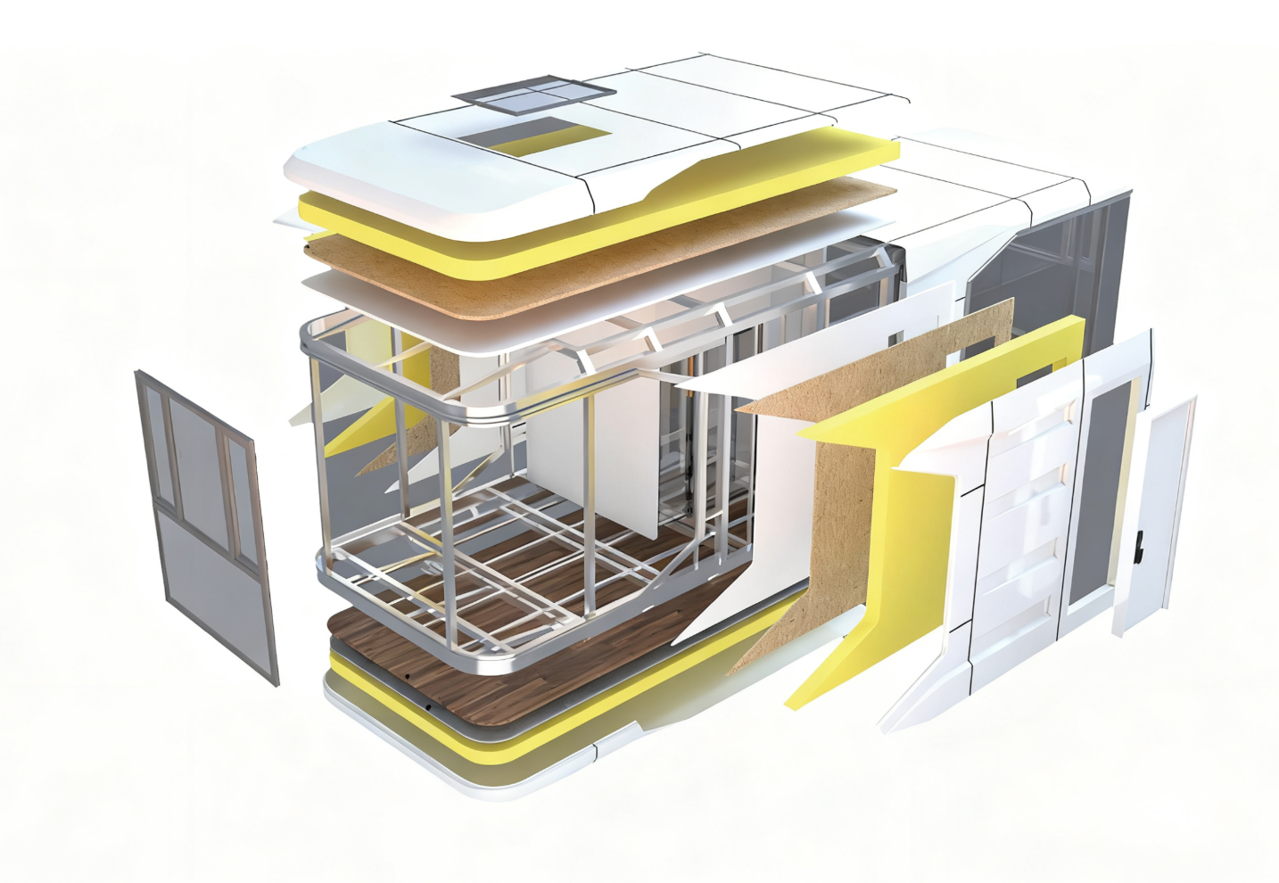 Main Structure Exploded View
